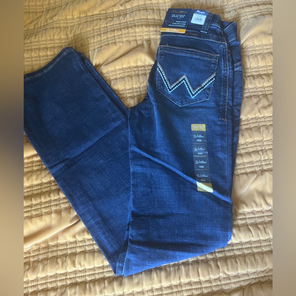 BRAND NEW WRANGLER WILLOWS 1 x 34